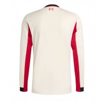 Stroje piłkarskie Liverpool Koszulka Wyjazdowej 2025-26 Długi Rękaw